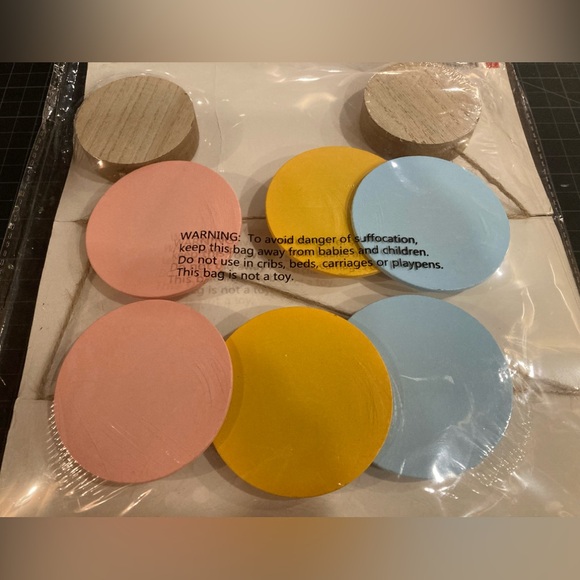 Cute colorful wooden banner - Picture 3 of 5